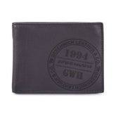 Cartera Gonzalo en Piel negra frontal